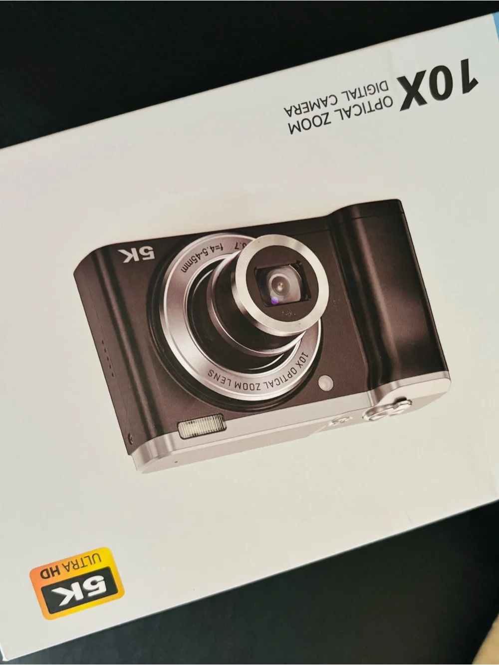 Compact 5K Digital Camera - Black